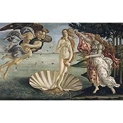 The Birth of Venus ca 1484 Sandro Botticelli (1444-1510 Italian) Tempera on wood panel Galleria degli Uffizi Florence Italy Poster Print (24 x 36)