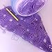 Soft Acrylic Yarn for Knitting Shawls Gradient Color Big Cake Ombre Effect Crocheting Hand Knitting Multicolor (119)