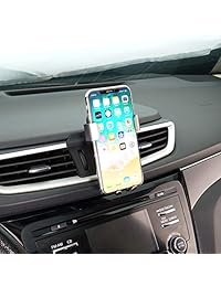 Kust Soporte para teléfono móvil para Rogue Nissan, soporte de ventilación de aire de carga inalámbrica, ajustable para teléfono, rejillas de ventilación de coche, soporte de montaje para Rogue Nissan 2017 2018, soporte para teléfono para iPhone 8 iPhone