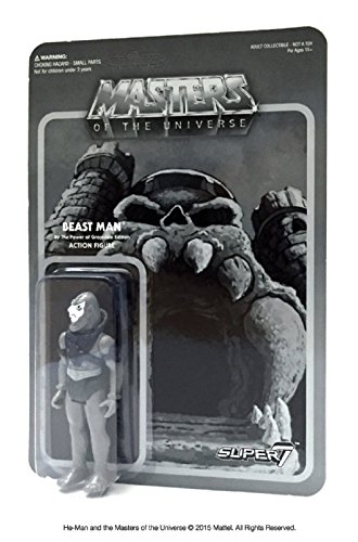 MOTU Grayscale Beast Man 3.75 Action Figure