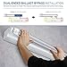 Hyperikon 4 Foot LED Tube, T8 T10 T12 40 Watt Replacement (18W), Dual End Ballast Compatible, Clear Lens, UL, DLC, Daylight White, 4 Pack
