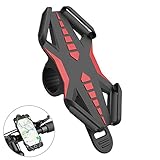 Bike Phone Mount, GVDV Universal Anti-Slip Adjustable Bicycle Motorcycle Cell Phone Holder For iPhone 7 6 6(+) 6s 6s Plus, Samsung Galaxy S8 S7 S6, Nexus, HTC, LG and Most Other Devices