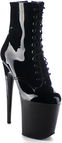 pleaser boots flamingo