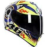 AGV Unisex-Adult Full Face K-3 SV Rossi 2002