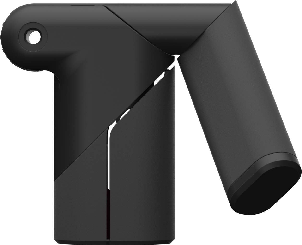 Rabbit Axis Lever Corkscrew Bottle Opener with Foil Cutter, Compact Wine Opener, In Gift Box, Black