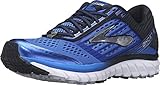 Brooks Men's Ghost 9 Electric Brooks Blue/Black/Silver Sneaker 10 D (M)