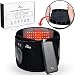 3in1 Cordless Infrared Heating Pad, Lower Back Massager, Lumbar Support Belt with Fast Heating Technology with Cold Therapy - 3 Heat & Massage Settings - Pain Relief for Lower Back Pain, Cramps