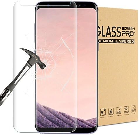 Galaxy S8+ Plus Screen Protector,Galaxy S8 Plus Screen Protector Glass,Nacycase Tempered Glass Screen Protector for Samsung Galaxy S8 Plus (clear02)