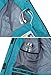 wantdo Women's Windbreaker Raincoat Breathable Softshell Hiking Jacket Blue M