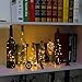 Bottle Cork Lights Battery Powered 20 LED Wine Bottle String Lights - Fits All Bottle and Create Romantic Atmosphere-Also Works As a Night Light or Mood Light(6 Pack)
