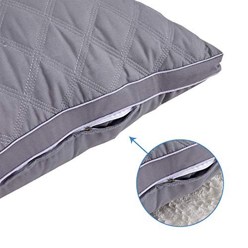 CUTEWIND Body Pillow for Adults Luxury Premium Adjustable Loft Quilted