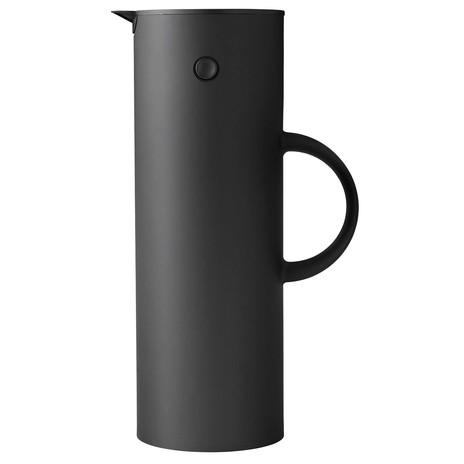 Stelton 931 1 Litre Vacuum Jug, Soft Black