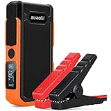 Suaoki U10 800A Peak 20000mAh Portable Car Jump Starter (Up to 6.0L Gas or 5.0L Diesel Engines) Auto Battery Booster Power Pack Phone Charger With Smart Charging Ports