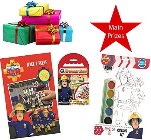 FIREMAN THEMED PASS THE PARCEL 8 LAYERED