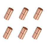Hordolry Straight Copper Coupling Fittings, 1/4