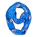 NBA Oklahoma City Thunder Sheer Infinity Scarf, One Size, Blue