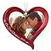 Hallmark Keepsake Christmas Ornament 2019 Year Dated, Our First Christmas Heart Photo Frame (1299QGO2349)