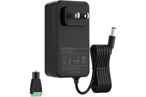 BTF-LIGHTING 12V5A Power Adapter ETL Certified 100-240V AC to 12V DC 5A Transformer Power Supply Converter Input with 5.5x2.1