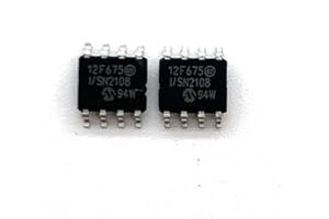 XYWSH 2PCS PIC12F675 PIC12F675-I/SN SOP8 8-bit Microcontrollers - MCU CMOS Flash-Base