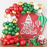 Christmas Balloon Arch Kit, Red Green Balloon