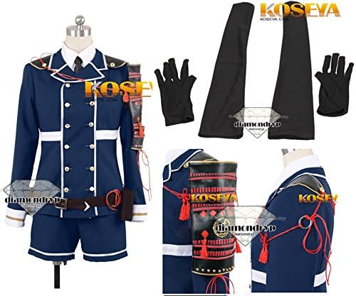 Amazon コスプレ衣装刀剣乱舞 薬研藤四郎 手袋 肩アーマー付 コスチューム ハロウィーン仮装 ディズニー オーダー可能 コスプレ 仮装 通販