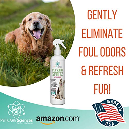 PET CARE Sciences Pet Scent Spritz, Dog Freshening Spray, Clean Apple