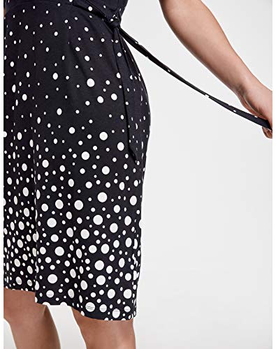 Taifun Nauwsluitende jurk voor dames, met 3/4 mouwen, 3/4 mouwen, mouwsplit, etui-jurk, jerseyjurk, feestelijke jurk… - Image 5