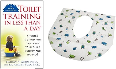 Toilet Training in Less Than a Day Book with BONUS Potty Seat Covers