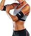 LODAY Neoprene Arm Trimmers Sauna Sweat Band for Women Men Weight Loss Compression Body Wraps Sport Workout Exercise(a pair)