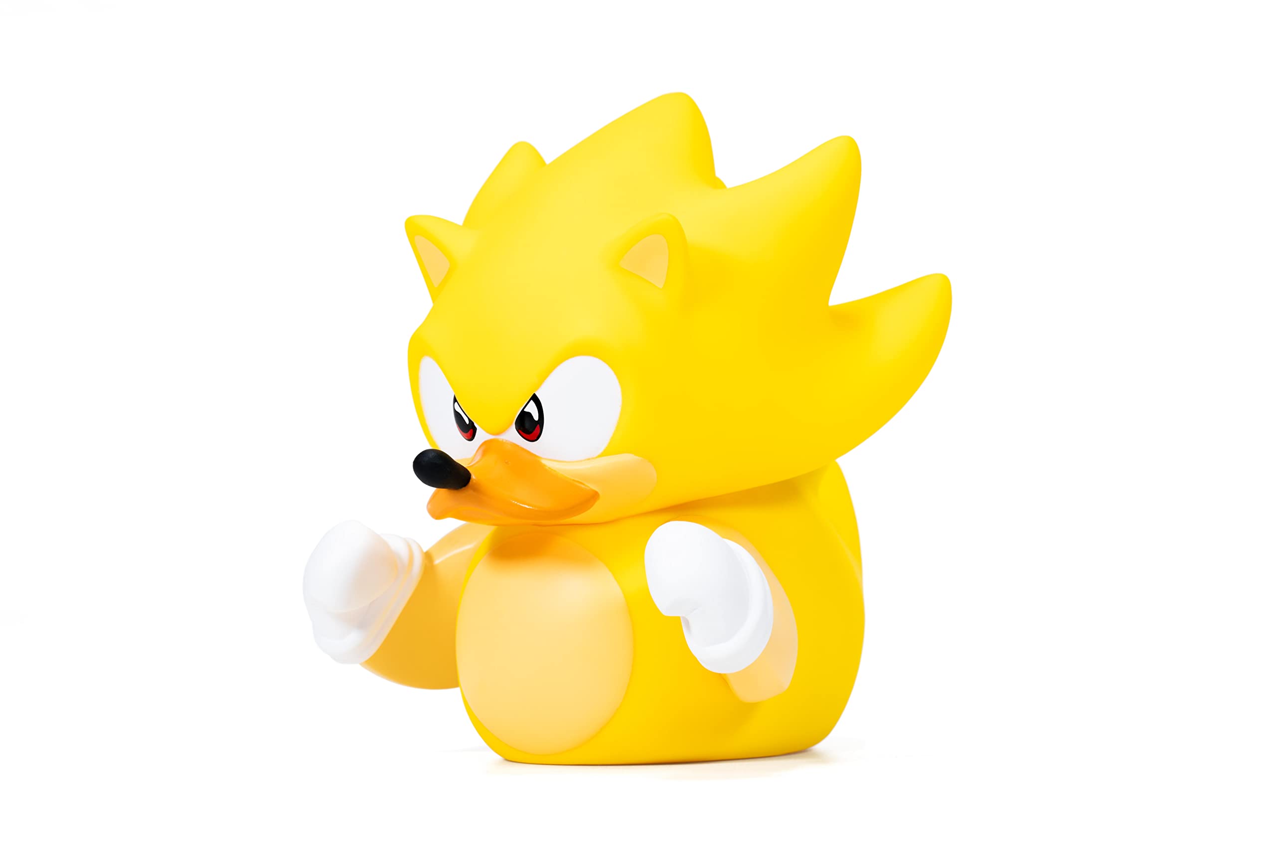 TUBBZ Sonic The Hedgehog Super Sonic Duck Vinyl Figure – Official Sonic The Hedgehog Merchandise – PC & Video Games