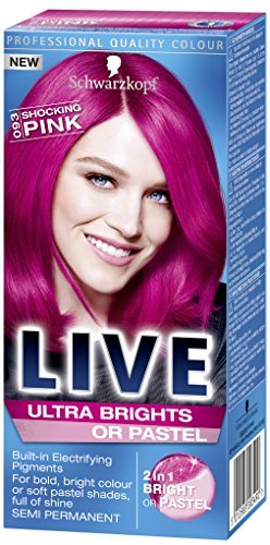Schwarzkopf Live XXL Ultra Bright Colour, Shocking Pink Number 93 - Pack of 3