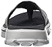 Skechers Performance Men's Gowalk-54250 Flip Flop,Charcoal/White,9 M US