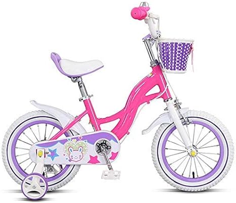 Amazon Co Jp Ysa キッズバイクキッズ自転車14 16インチの男の子と女の子のサイクリング 2 8歳の子供に適した白 ピンク 紫 ホーム キッチン