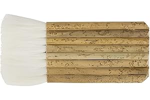 Yasutomo Hake Multihead Bamboo Brush with Sheep Hair Bristles, 2 1/2 inch (BH8)