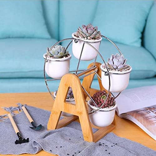 JSSFQK Sencilla Planta Moderna Maceta En Maceta Noria Soporte de ...