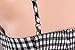 Sedrinuo Womens Elegant Casual Work Jumpsuit Grid Straps Wide Leg Long Pants Black Small