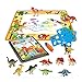 Aqua Magic Doodle Mat Water Doodle Drawing Mat Dinosaur Toy Set - Bundle Includes Painting Coloring Mat, Dinosaur Coloring Book, 12 Dinosaurs Toys - For Boys Girls Age 3 -12 Years old to etch a sketch