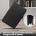 Iconia One 10.1 B3-A30 case, Infiland Folio Premium PU Leather Case Cover for Newest Iconia One B3-A30 10.1 Inch MediaTek MT8163 Quad-core Tablet, Black