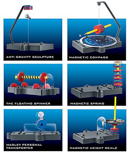 4M Anti Gravity Magnetic Levitation Gear Apparel Toys, 2017 Christmas Toys