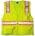 ML Kishigo 1163 Ultra-Cool Mesh Back Solid Front Vest, Extra Large, Lime