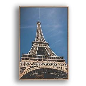 Framed Canvas Wall Art for Living Room, Bedroom Brooklyn Bridge and New York City Canvas Prints for Modern Home Decoration Ready to Hang - 16"x24" inches