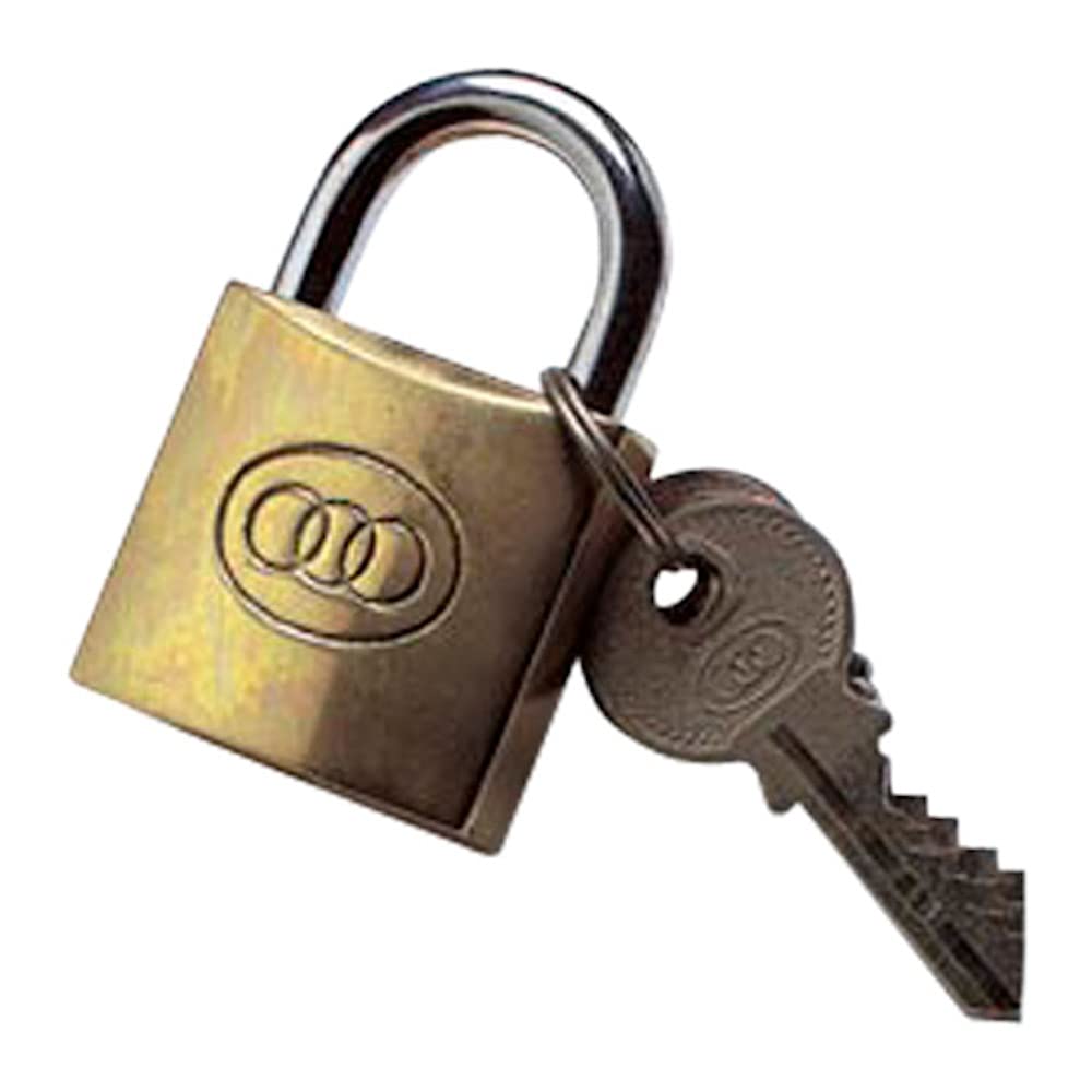 Merriway® BH01186 Heavy Duty Tri-Circle Brass Padlocks, 19 mm (3/4 inch)