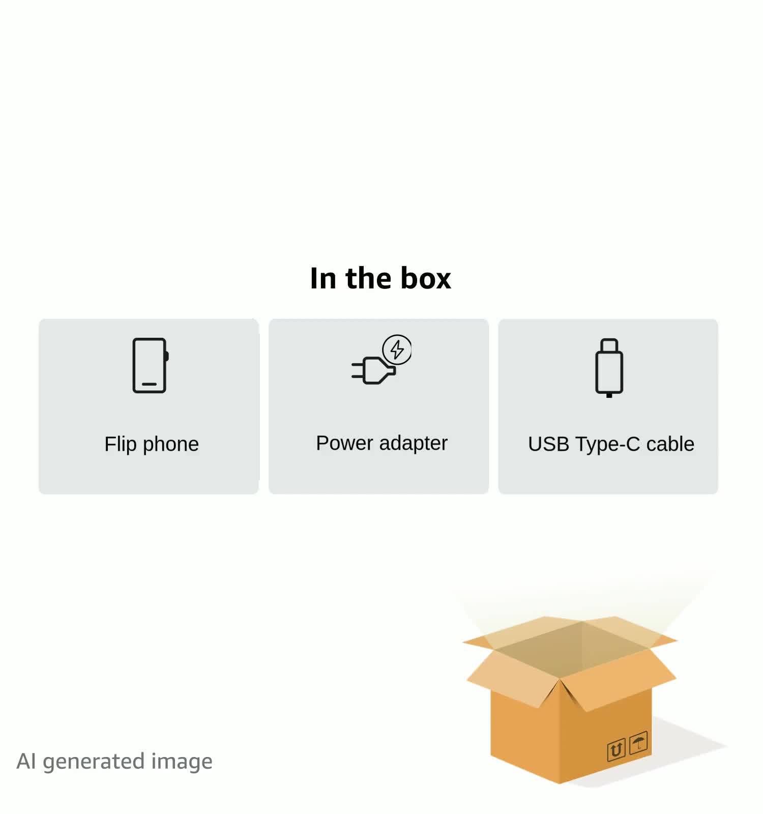 AT&T Cingular Flex 2 Smart Flip, 4GB, Unlocked Phone (Classic Navy)