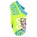 Frozen Anna Elsa Olaf Girls 6 pack Socks (6-8, Lurex Elsa Anna Olaf No Show)