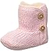 UGG Girls' I Purl Boot, Baby Pink, 3 M US Infant