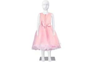 PETGIRL Child Mannequin Kids Dress Form Full Body White Skin Adjustable Detachable Manikin Body Display with Metal Base for Children 43.3 Inches