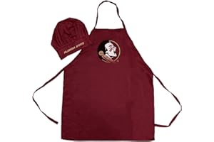 PRO SPECIALTIES GROUP PSG Florida State Seminoles Chef Hat & Apron Set Garnet