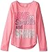 Dream Star Big Girls' Love, Sparkle, Shine Long Sleeve Tee