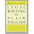 Legal Writing in Plain English, Second Edition: A Text with Exercises (Chicago Guides to Writing, Editing, and Publishing)