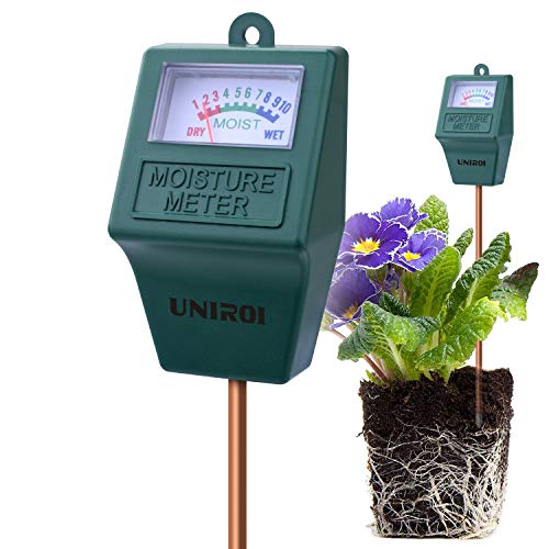 UNIROI Soil Moisture Meter Indoor & Outdoor for Garden, Farm, Lawn Plants UKP02